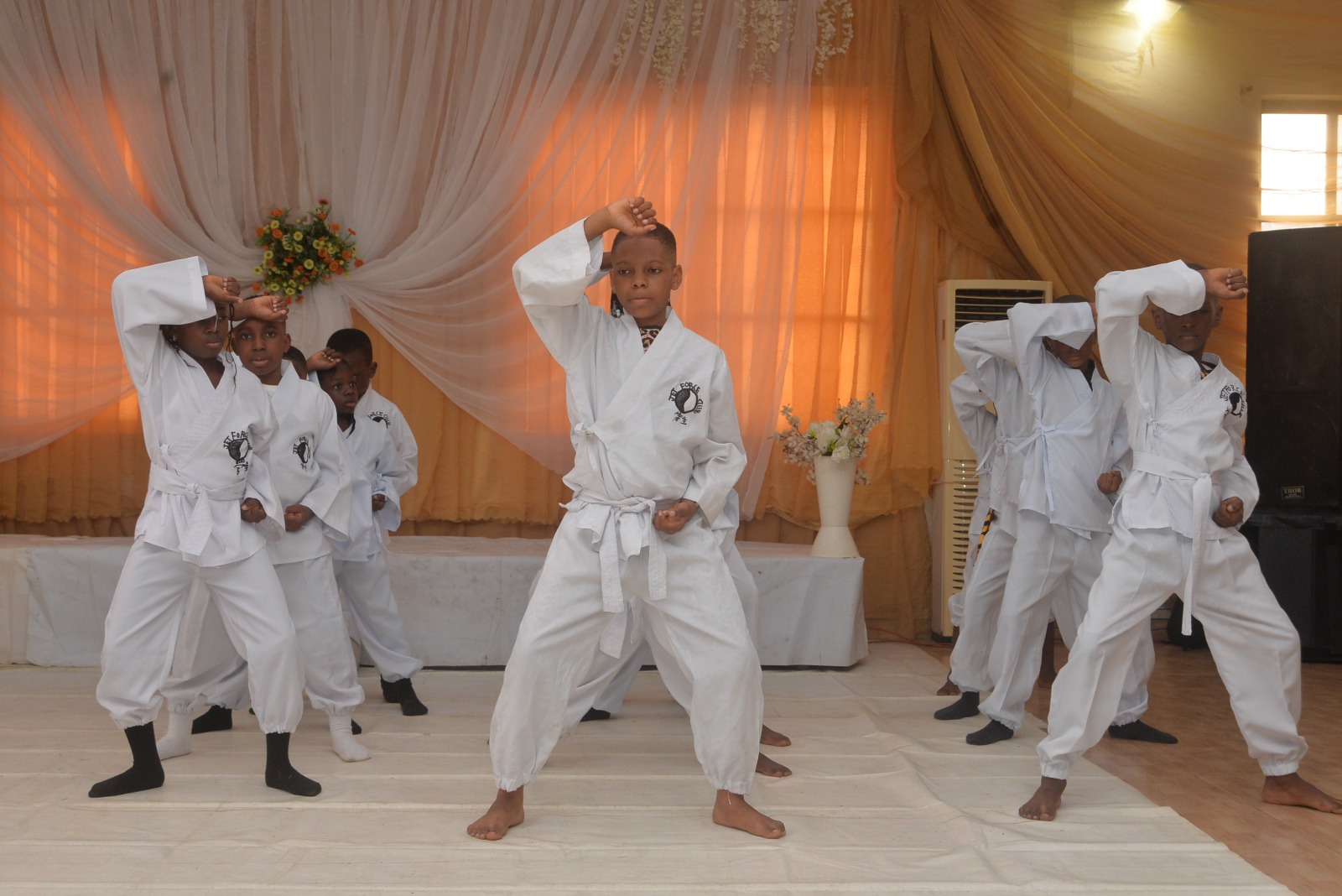 Dandave School Taekwondo Club training
